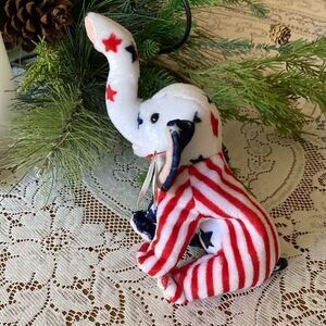 Vintage Ty Righty The Elephant 2000 Date of Birth July 4, 2000 NWT